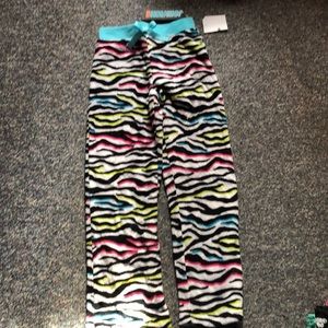 Girls fleece pant 10-12